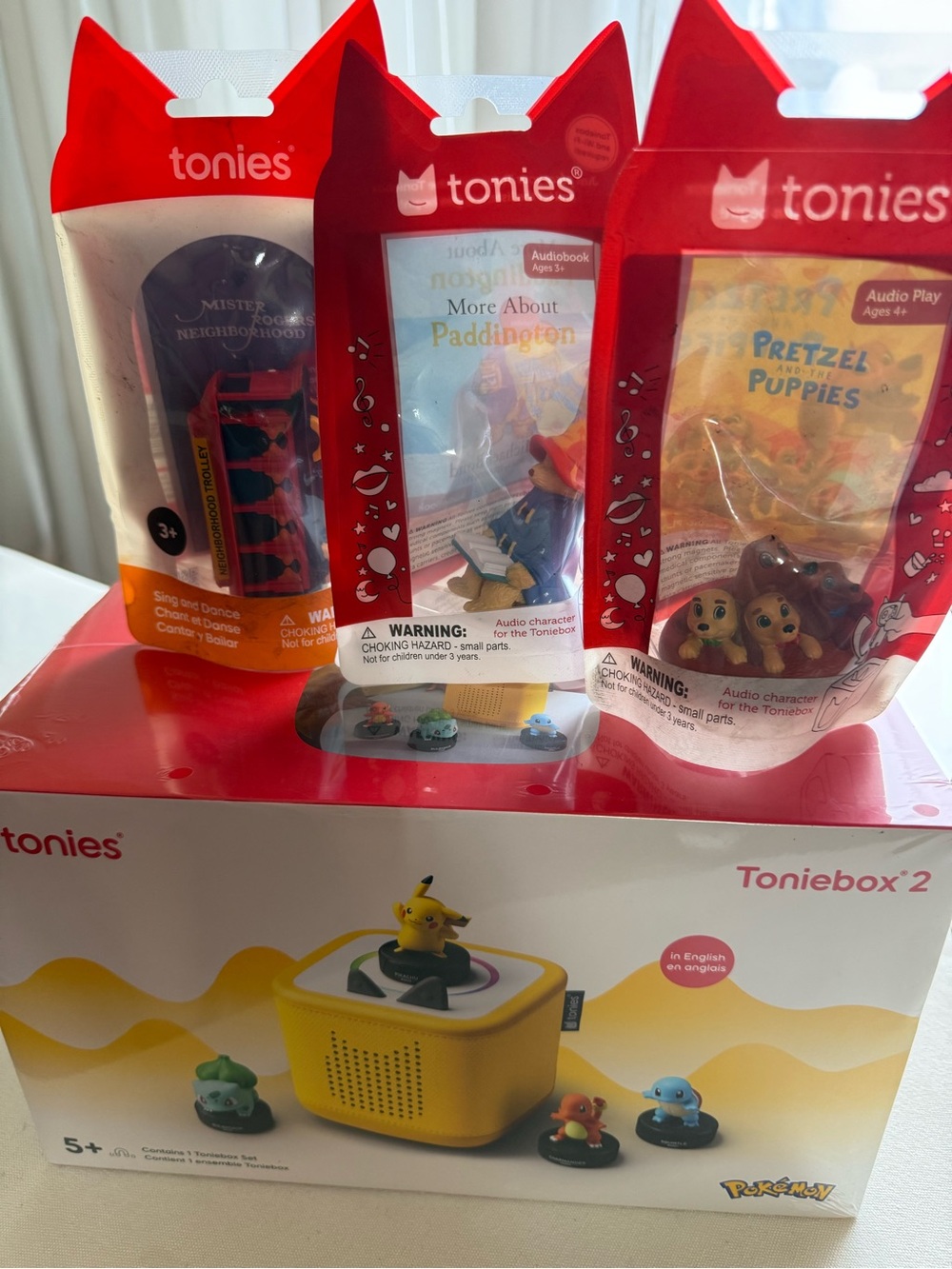 Toniebox 2 Kids Audio Player with Yellow Tonie Figure